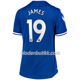 Everton James Rodriguez 19 Hjemme Fotballdrakt 2020-2021 Kortermet